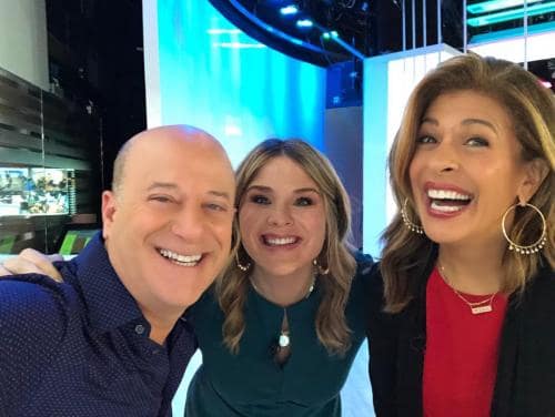 Steve Greenberg, Jenna Bush Hager and-Hoda Kotb