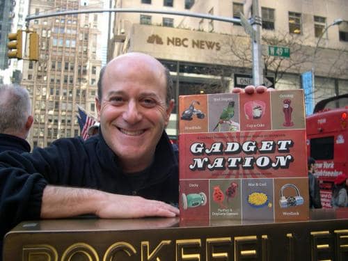 Steve Greenberg with Gadget Nation Book